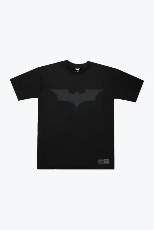 US Soccer | DC Batman Heavyweight T-Shirt - Black made by Peace-Collective