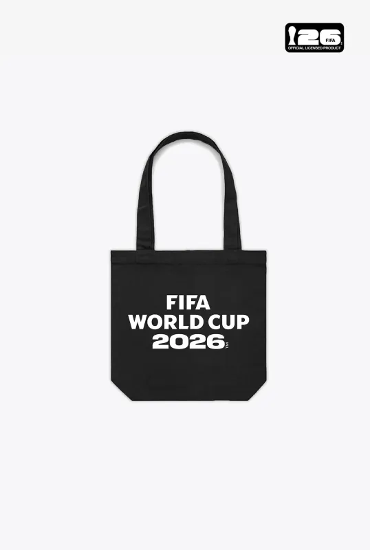 FIFA World Cup 2026™ Tote Bag - Black made by Peace-Collective