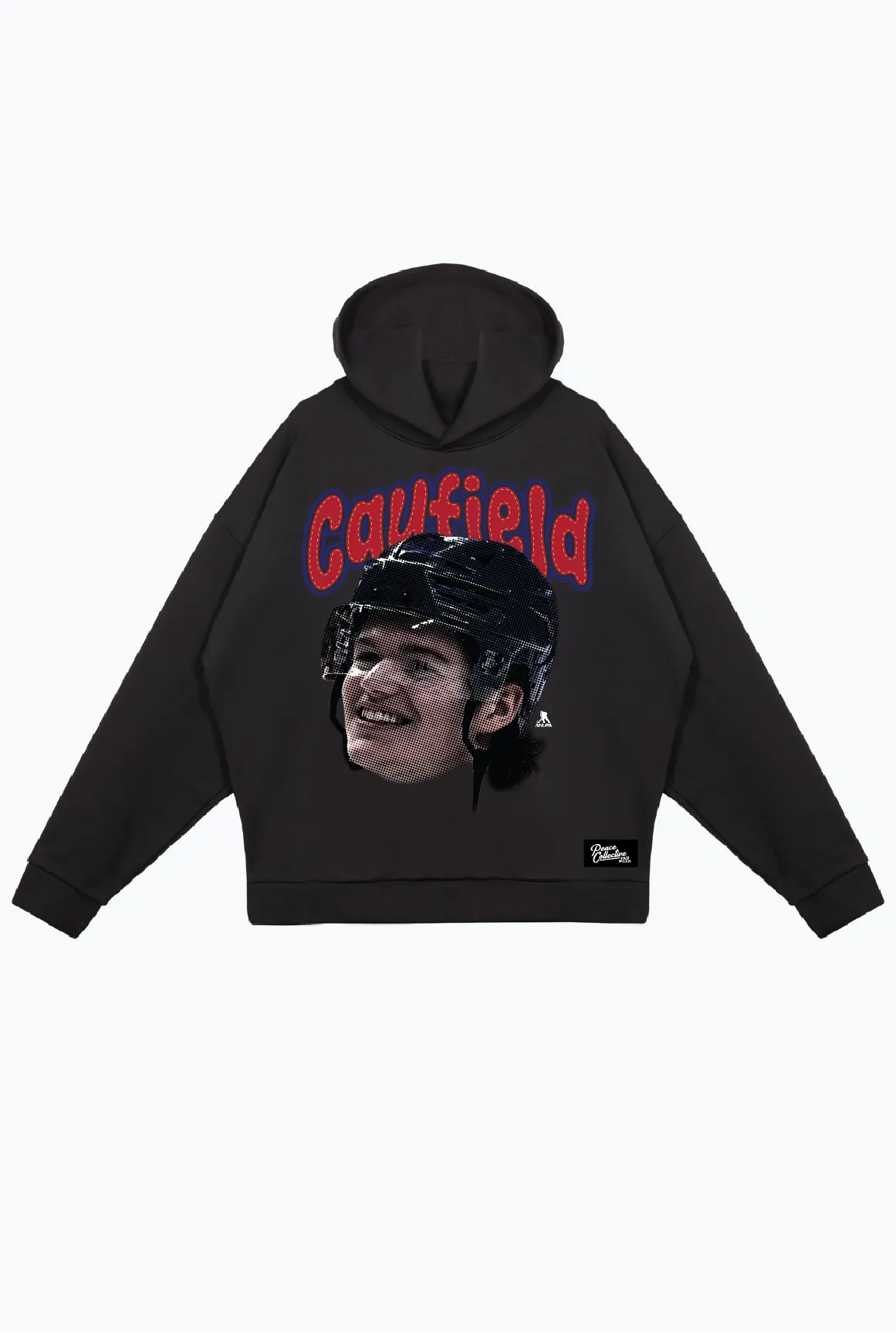 Cole Caufield Relaxed Hoodie - Black sold by Peace-Collective