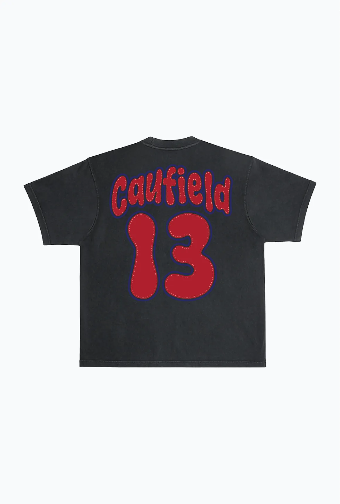 Cole Caufield Heavyweight Garment Dyed T-Shirt - Black sold by Peace-Collective product image thumbnail 2