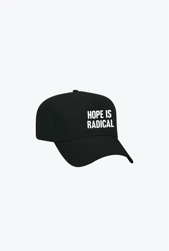 P/C x Doctors Without Borders Hope is Radical A-Frame Cap - Black made by Peace-Collective