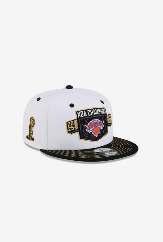 New York Knicks 2026 NBA Champions 9FIFTY Snapback - White made by New Era