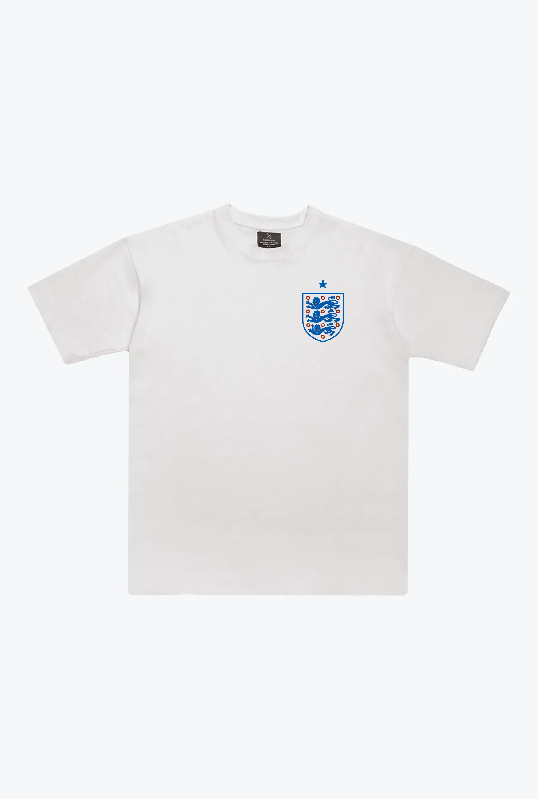 England Football Heavyweight T-Shirt - White sold by Peace-Collective product image thumbnail 2