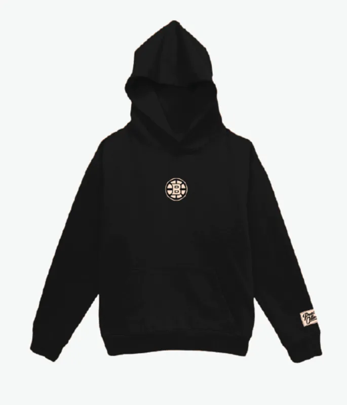 Boston Bruins Heavyweight Hoodie - Black made by Peace-Collective