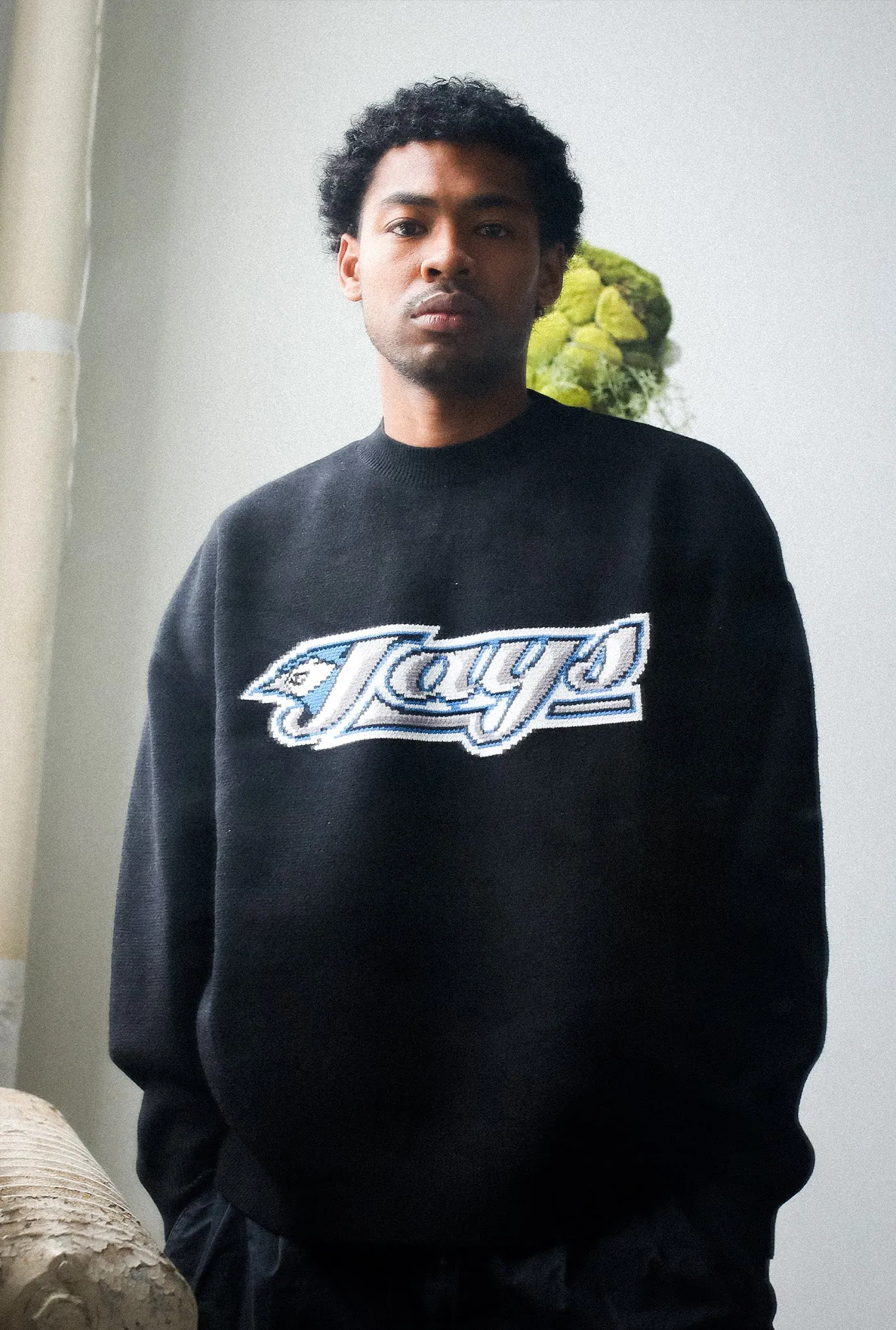Toronto Blue Jays Vintage Knit Sweater - Black sold by Peace-Collective product image thumbnail 2