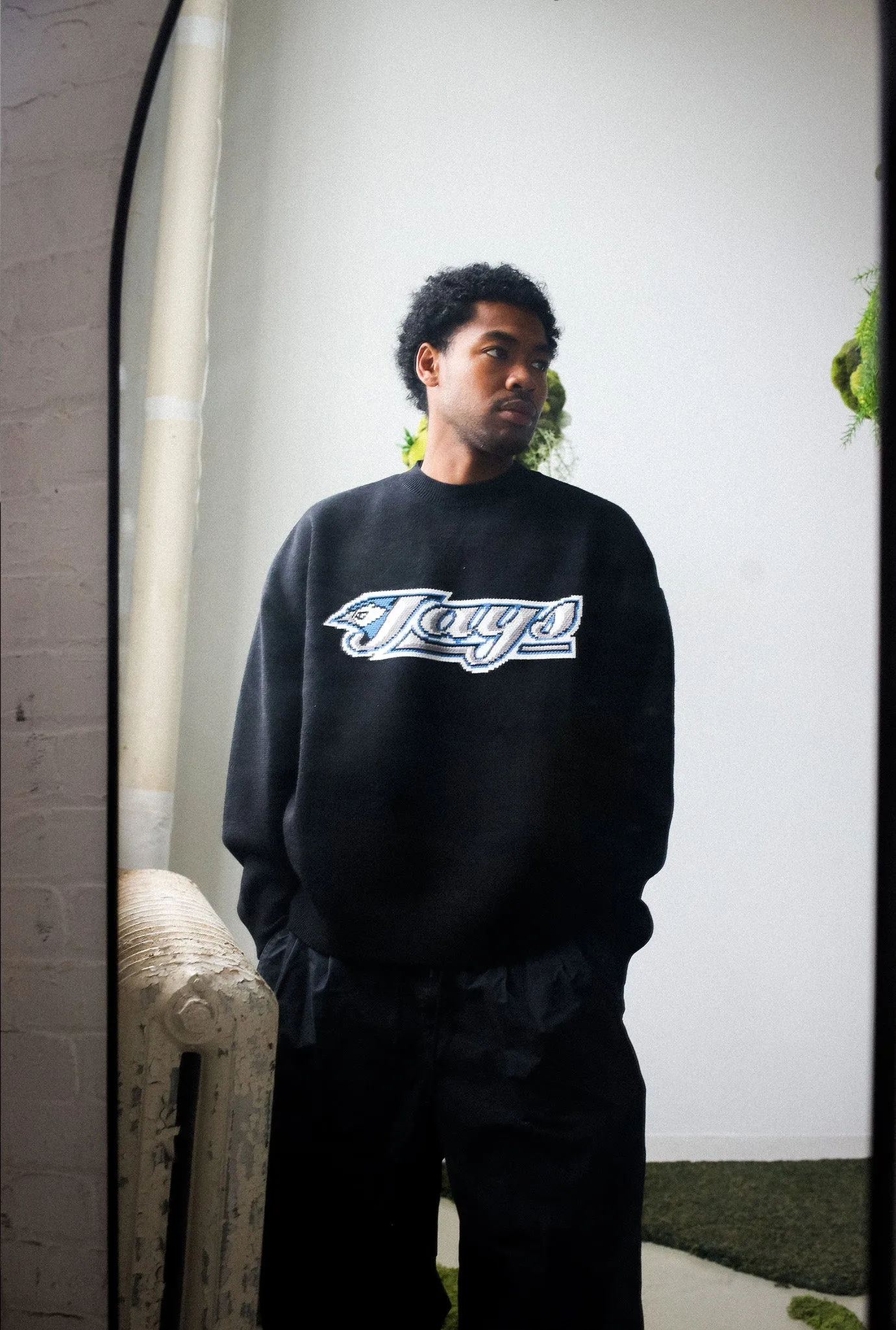 Toronto Blue Jays Vintage Knit Sweater - Black sold by Peace-Collective product image thumbnail 3