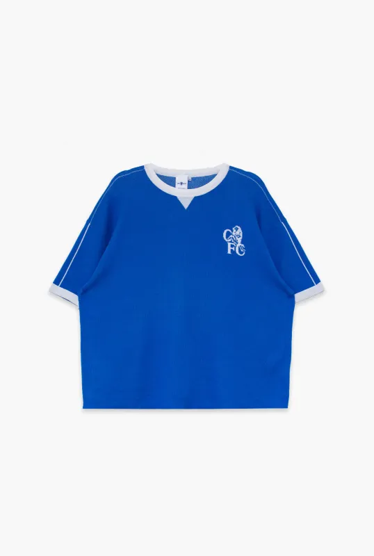 Chelsea FC Knit Jersey - Royal made by Peace-Collective