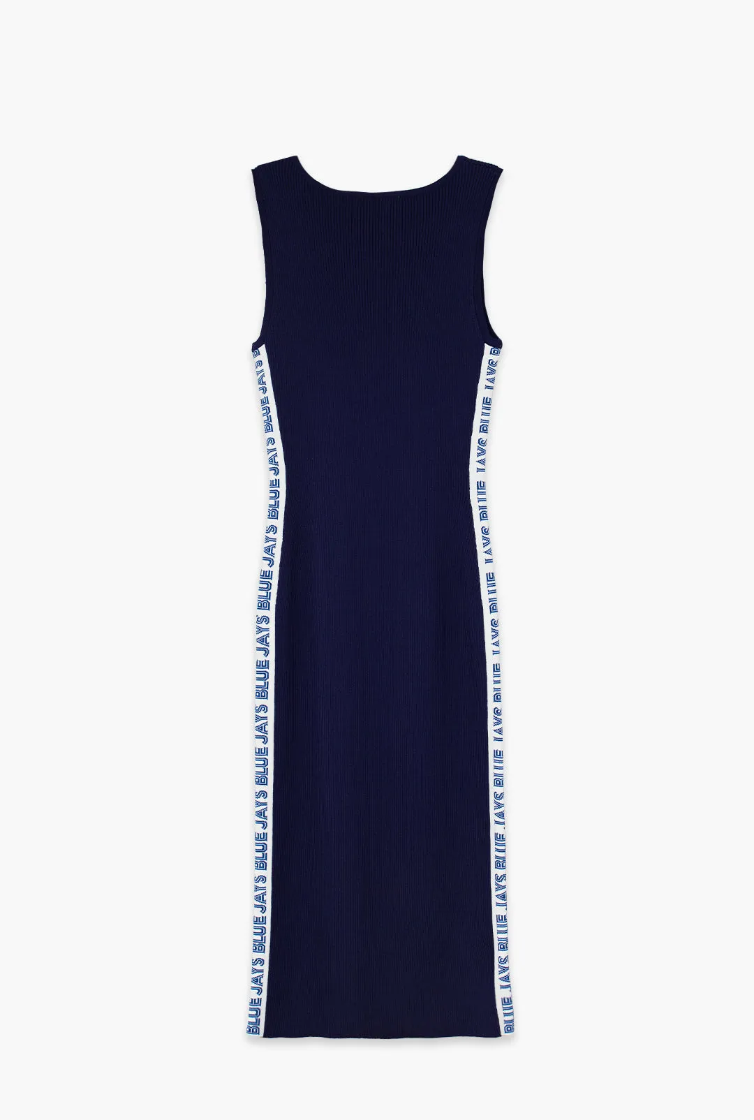 Toronto Blue Jays x Hazel Mae Women's Ribbed Tank Dress - Navy sold by Peace-Collective product image thumbnail 5