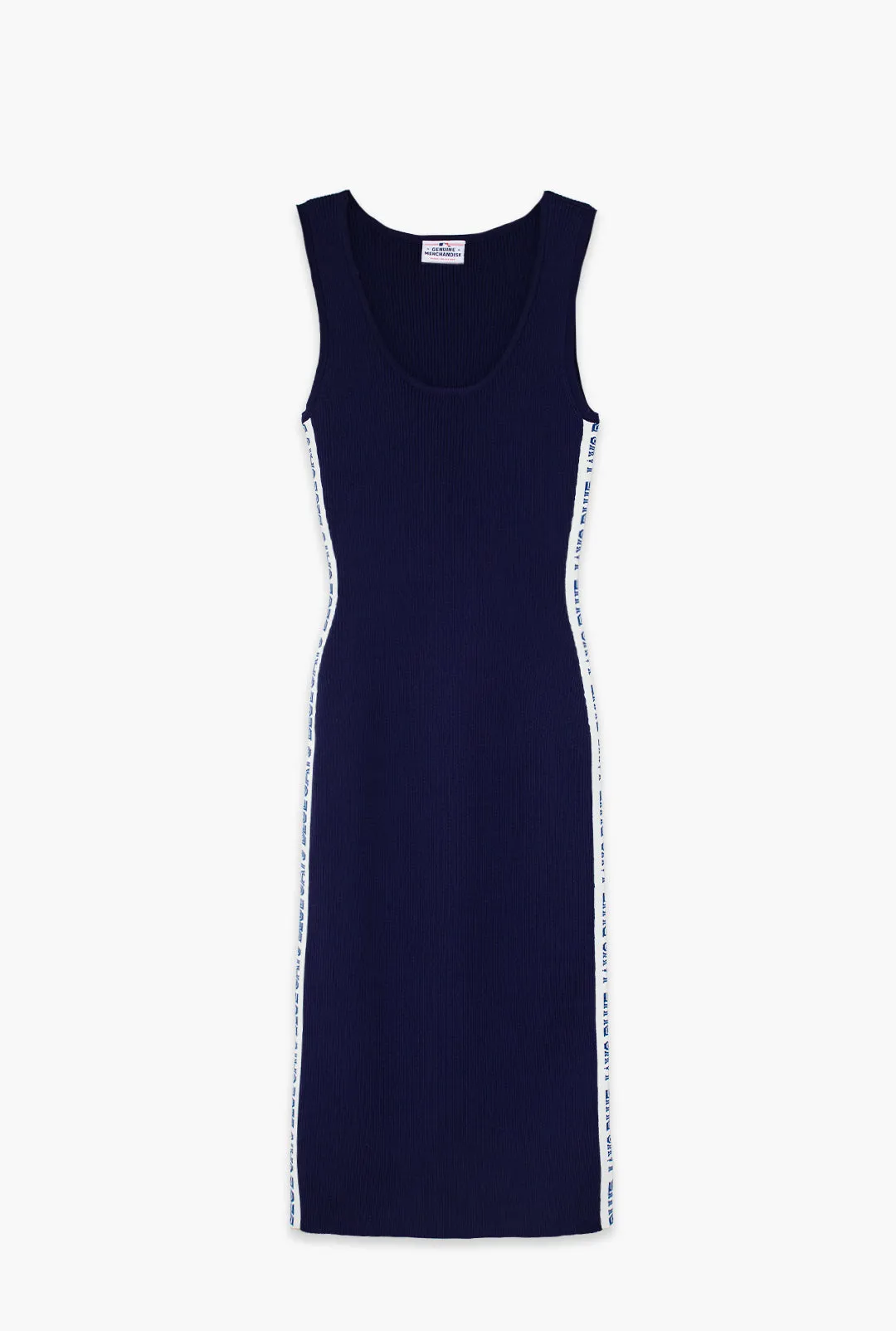 Toronto Blue Jays x Hazel Mae Women's Ribbed Tank Dress - Navy sold by Peace-Collective