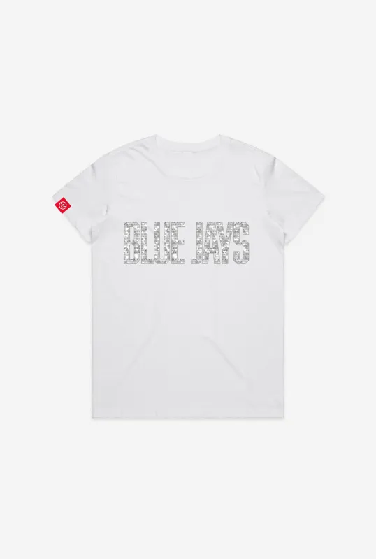 Toronto Blue Jays x Hazel Mae T-Shirt - White made by Peace-Collective