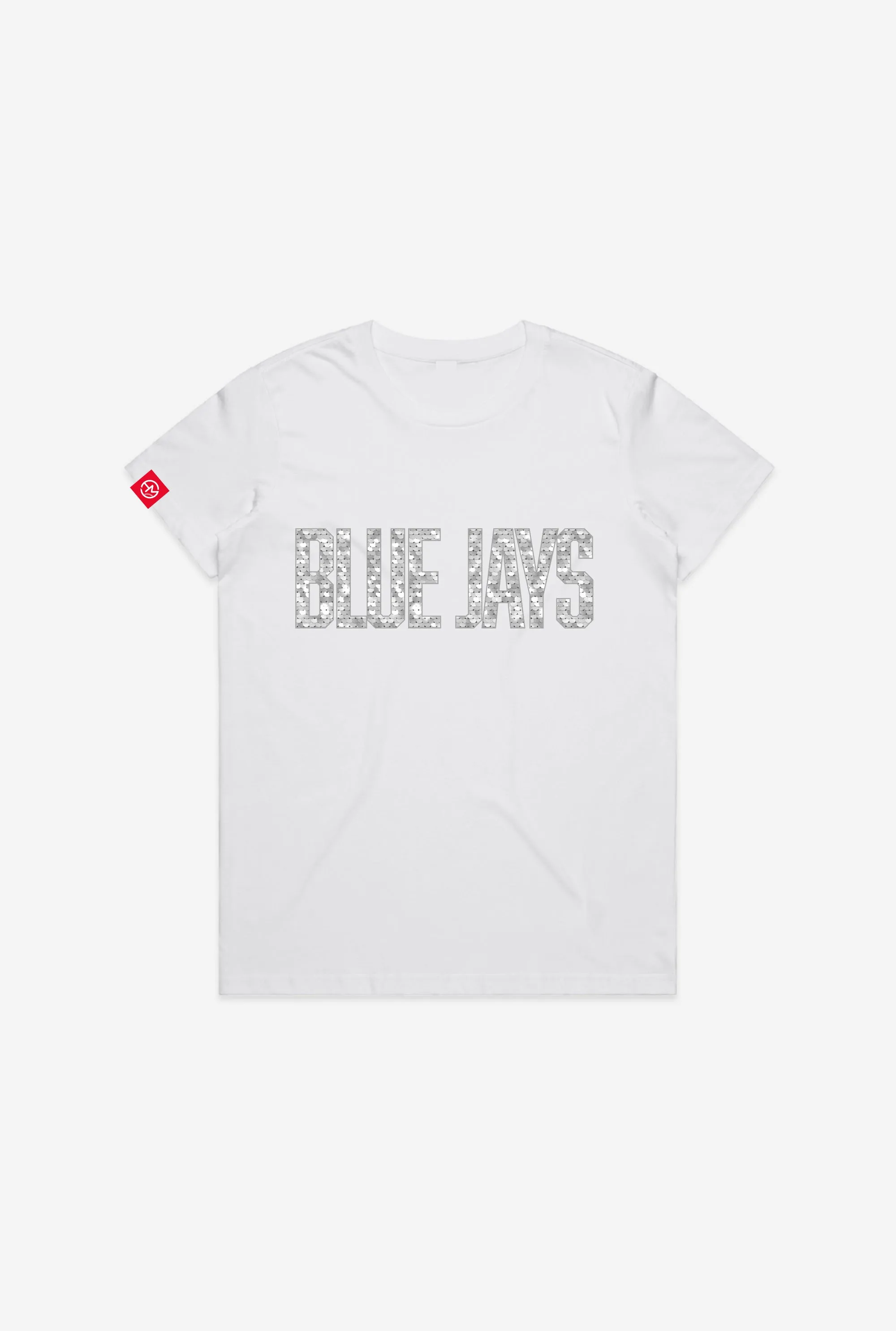 Toronto Blue Jays x Hazel Mae T-Shirt - White sold by Peace-Collective