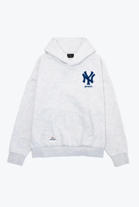 New York Yankees SuperHeavy™️ Hoodie - Ash sold by Peace-Collective