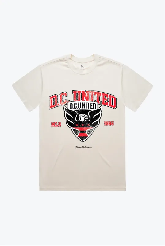 D.C. United Vintage Washed T-Shirt - Ivory sold by Peace-Collective