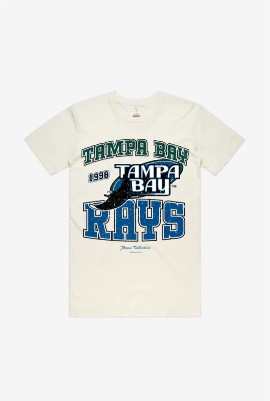 Tampa Bay Rays Vintage Washed T-Shirt - Ivory sold by Peace-Collective