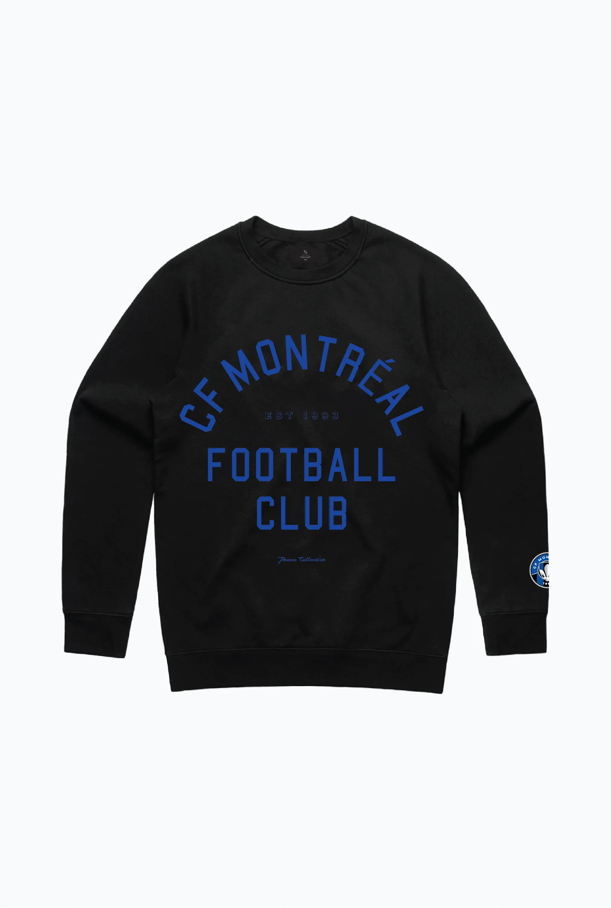 CF Montreal Essentials Heavyweight Crewneck - Black sold by Peace-Collective