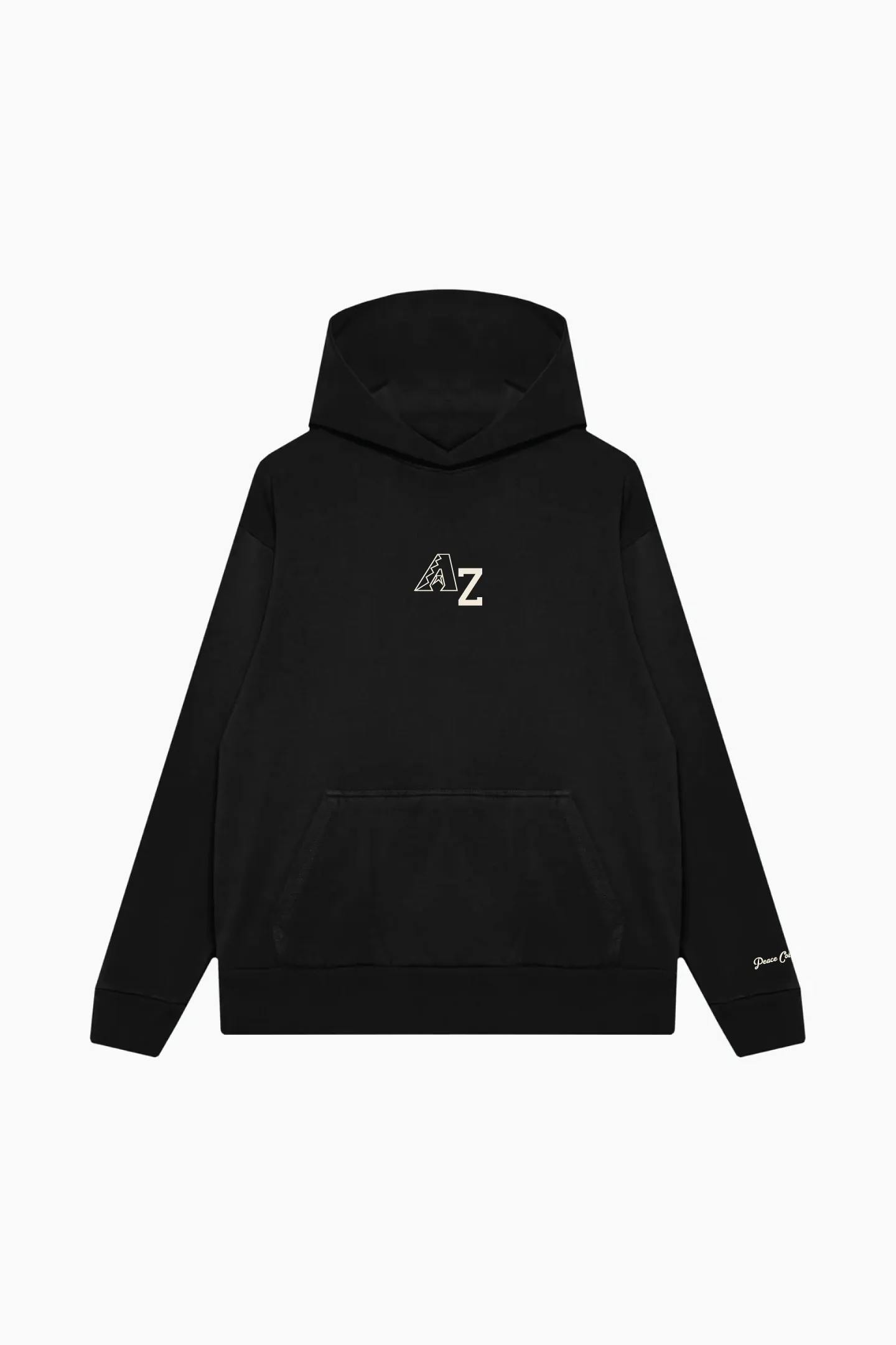 Arizona Diamondbacks Heavyweight Hoodie - Black sold by Peace-Collective