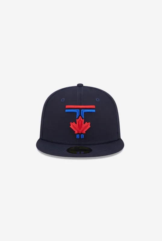 Toronto Blue Jays 2024 City Connect 59FIFTY Fitted - Navy sold by Peace-Collective