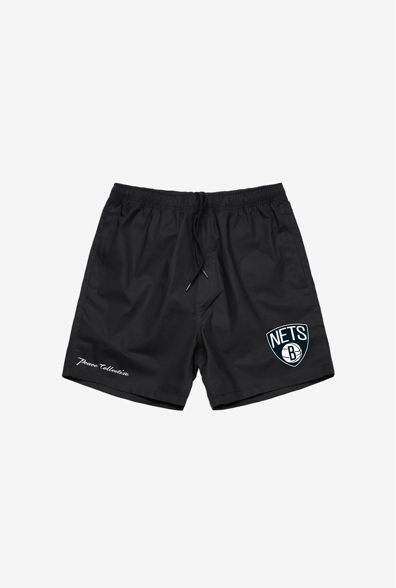 Brooklyn Nets Shorts - Black sold by Peace-Collective