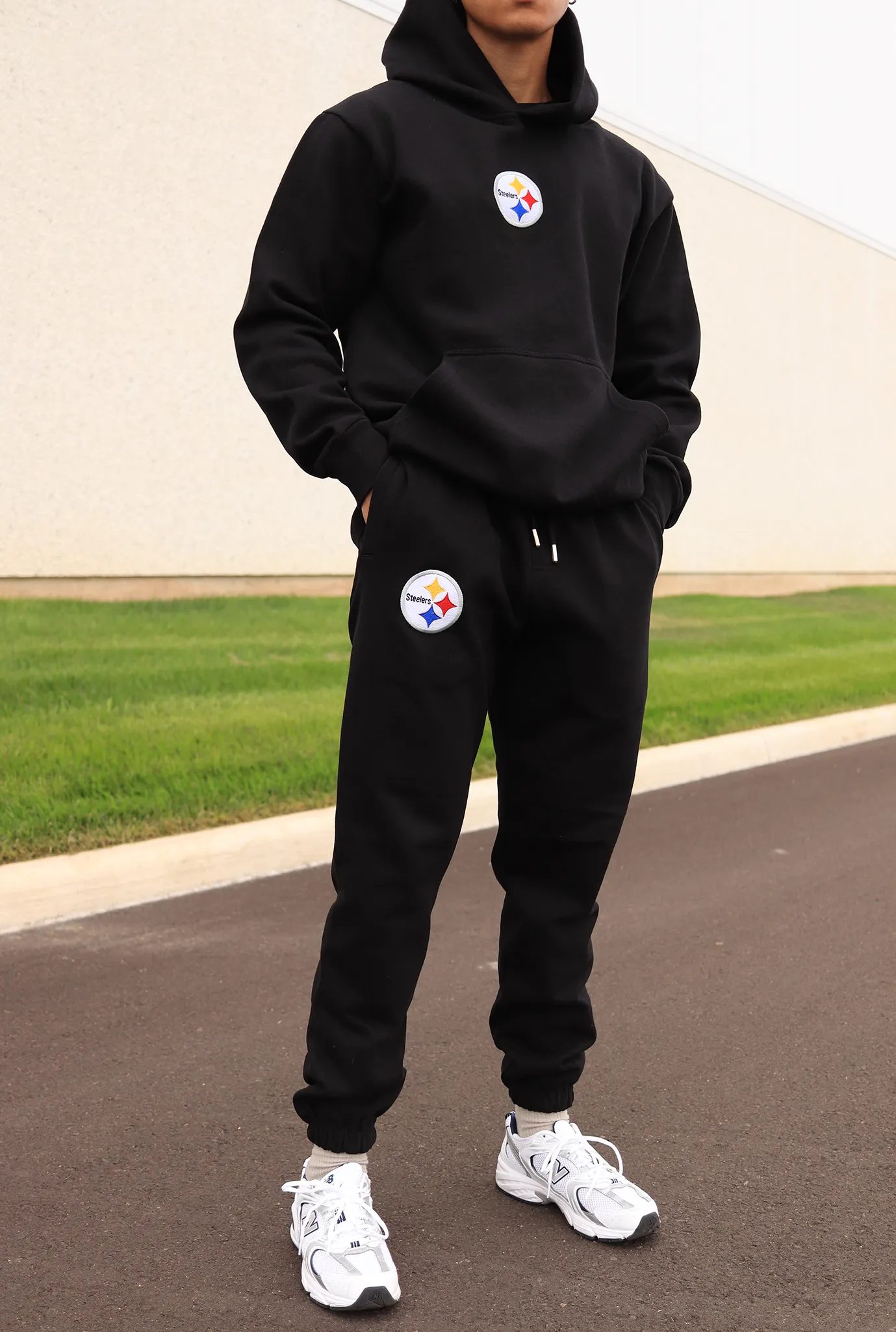 Pittsburgh Steelers Logo Heavyweight Hoodie - Black sold by Peace-Collective product image thumbnail 4