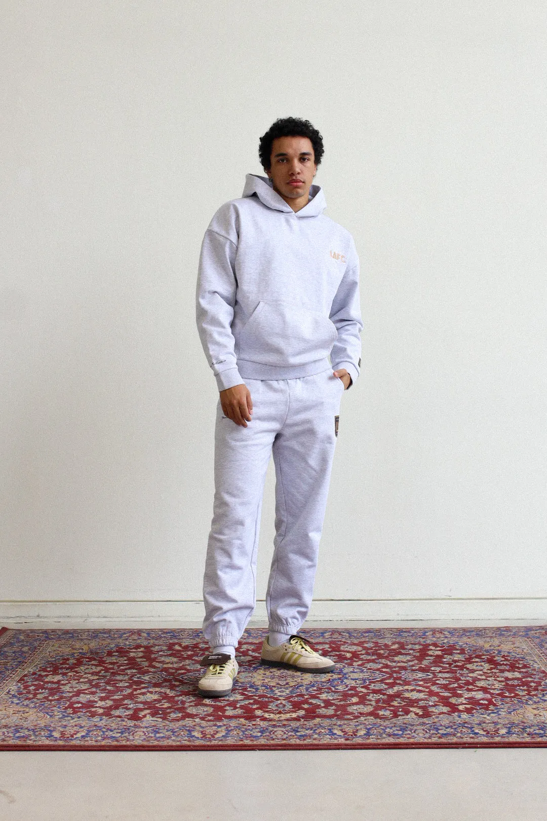 Los Angeles FC Essentials SuperHeavy™️ Hoodie - Ash sold by Peace-Collective product image thumbnail 4