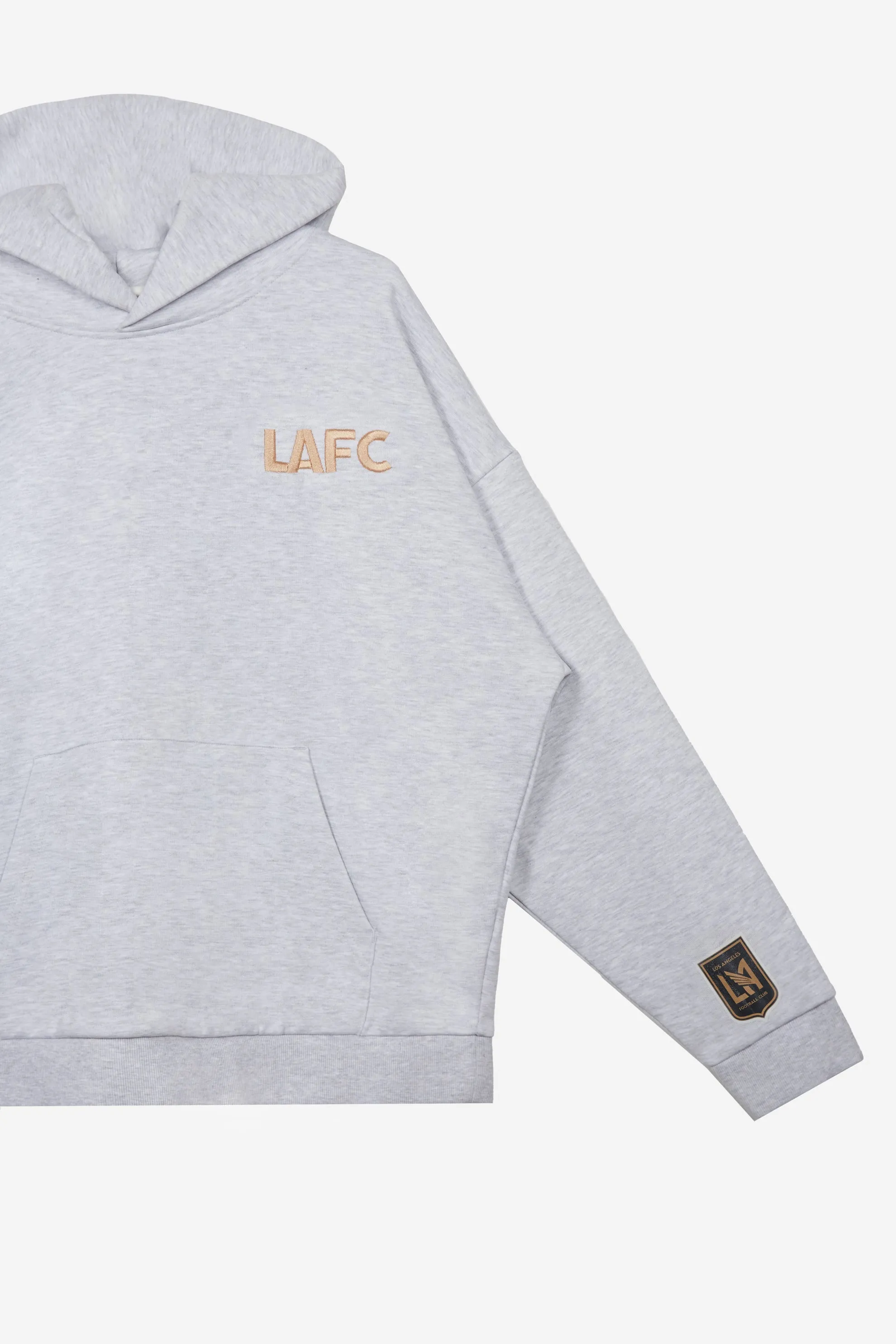 Los Angeles FC Essentials SuperHeavy™️ Hoodie - Ash sold by Peace-Collective product image thumbnail 2