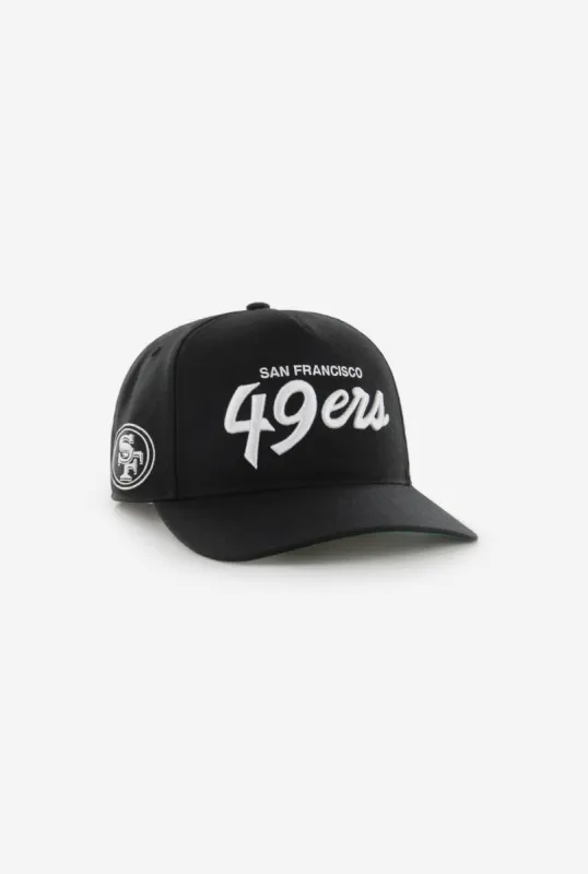 San Francisco 49ers Attitude Hitch Cap - Black sold by Peace-Collective