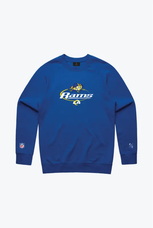 NFL x Nickelodeon Embroidered Crewneck - Los Angeles Rams sold by Peace-Collective