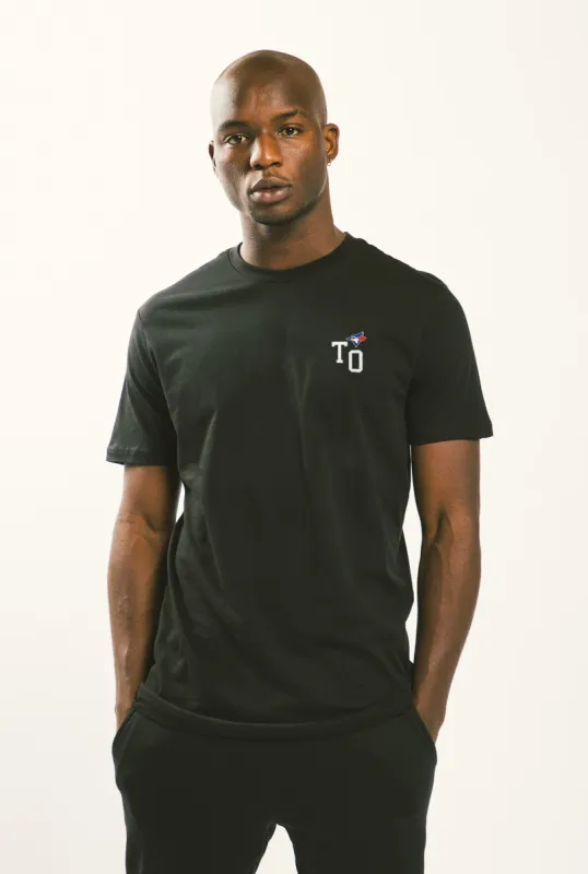 Blue Jays TO T-Shirt - Black sold by Peace-Collective