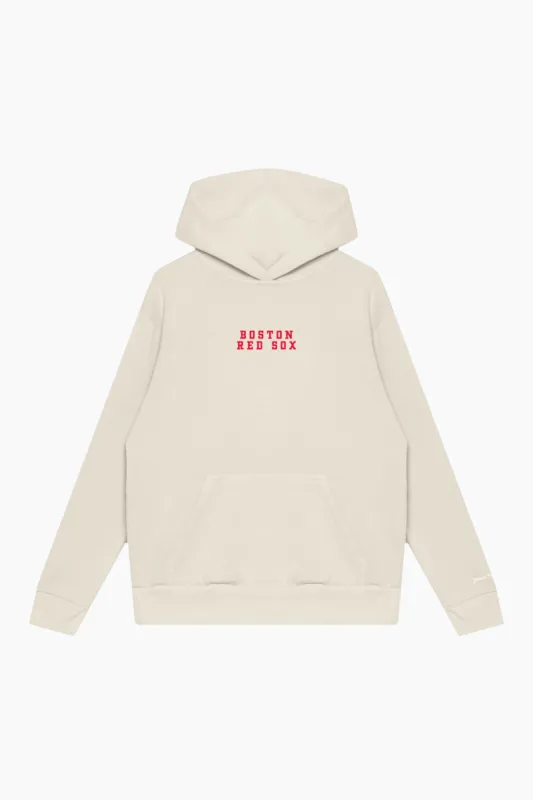 Boston Red Sox Heavyweight Hoodie - Ivory sold by Peace-Collective