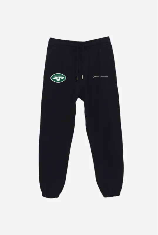 New York Jets Logo Heavyweight Jogger - Black sold by Peace-Collective