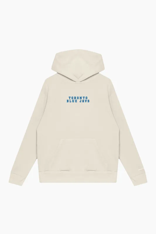 Toronto Blue Jays Heavyweight Hoodie - Ivory sold by Peace-Collective