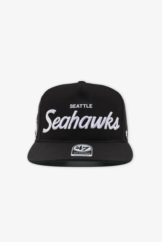 Seattle Seahawks Attitude Hitch Cap - Black sold by Peace-Collective