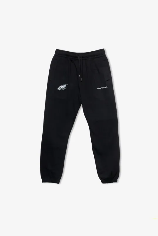 Philadelphia Eagles Logo Heavyweight Jogger - Black sold by Peace-Collective