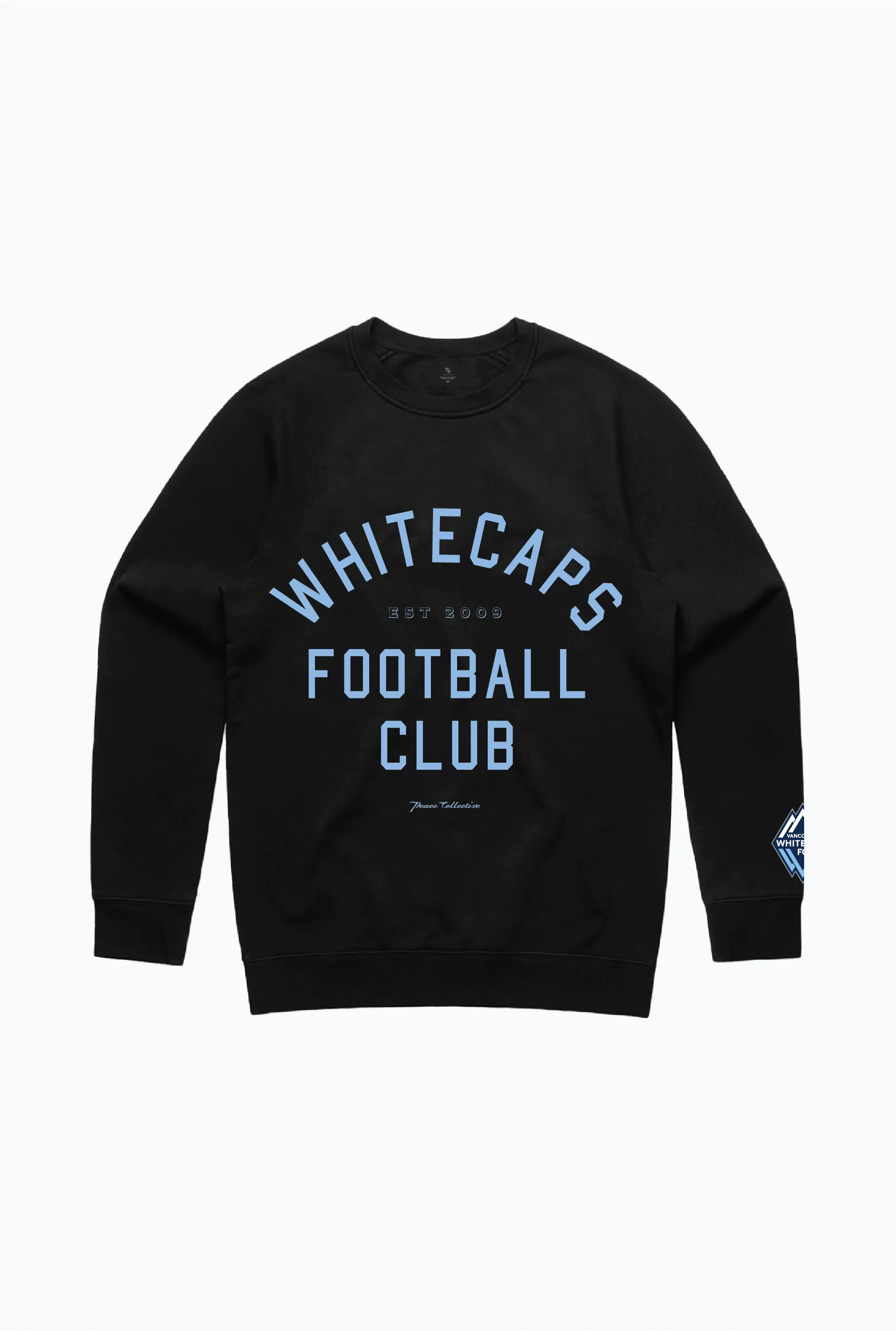 Vancouver Whitecaps FC Essentials Heavyweight Crewneck - Black sold by Peace-Collective