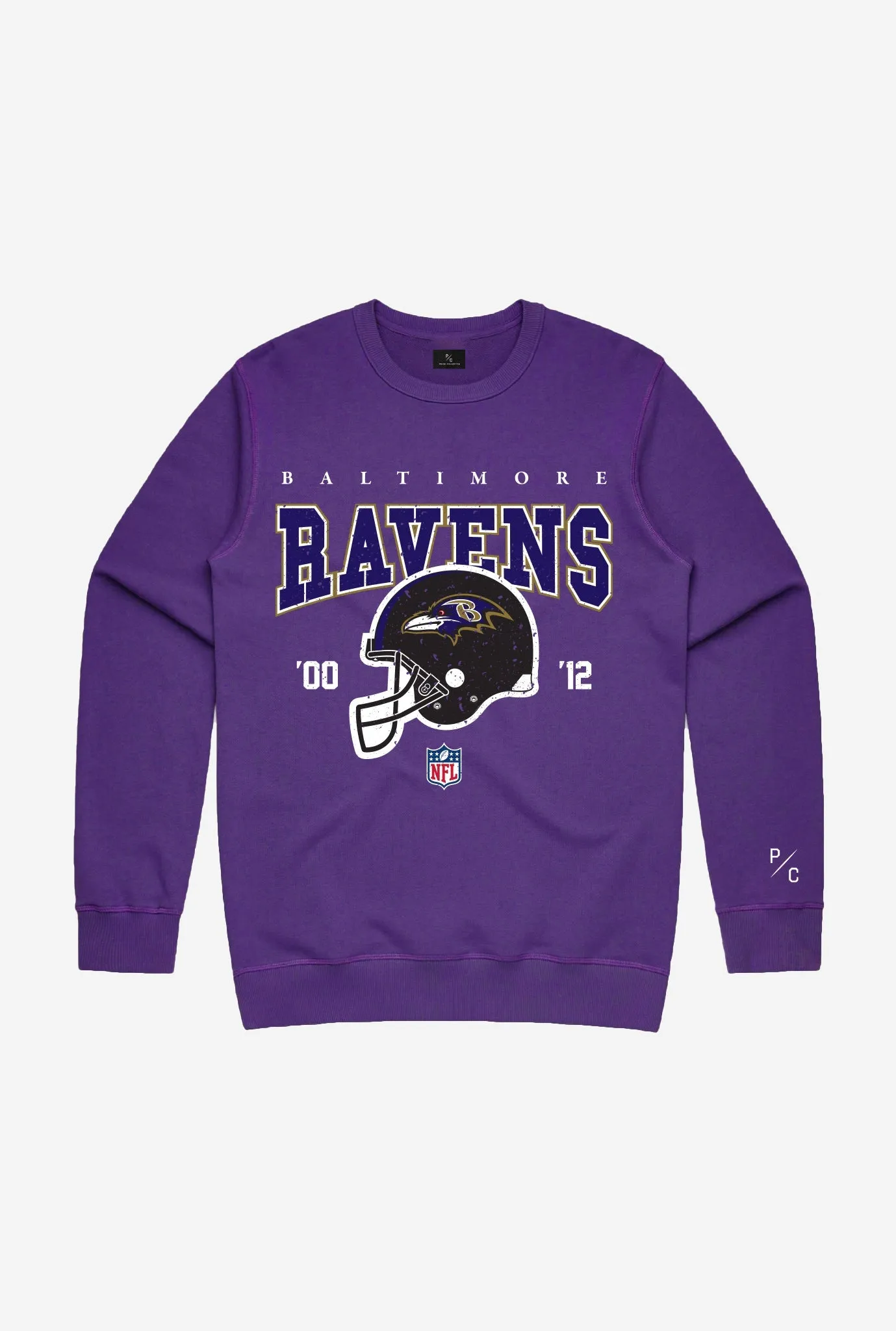 Baltimore Ravens Vintage Crewneck - Purple sold by Peace-Collective