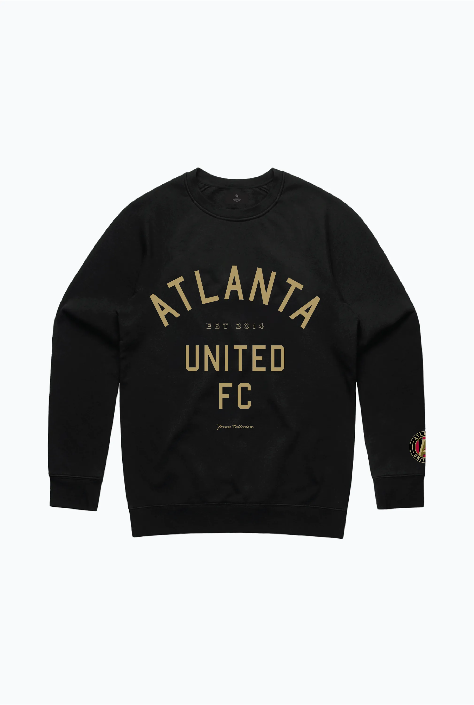 Atlanta United FC Essentials Heavyweight Crewneck - Black sold by Peace-Collective