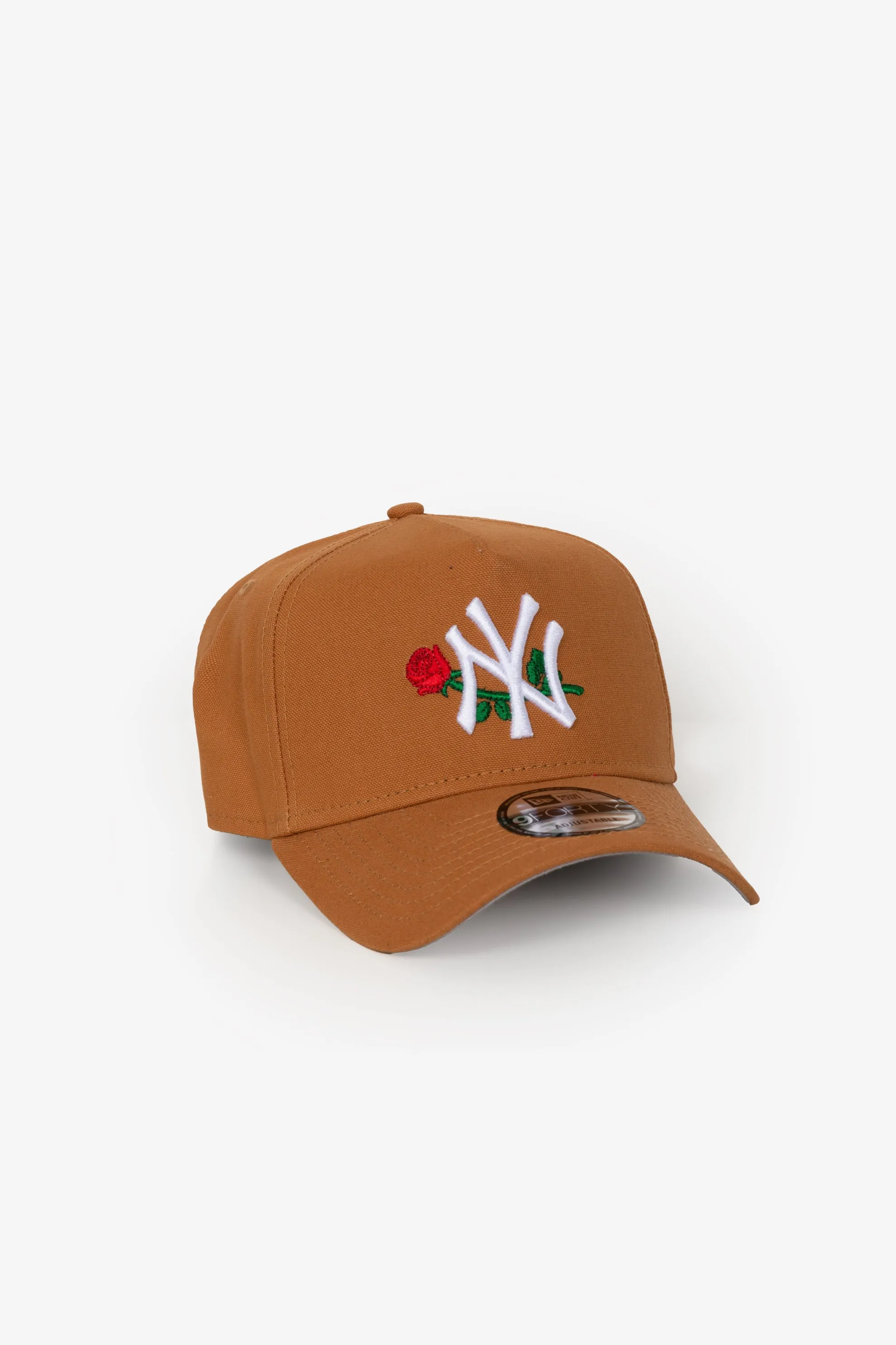 New York Yankees Rose 9FORTY Adjustable Cap - Camel sold by Peace-Collective