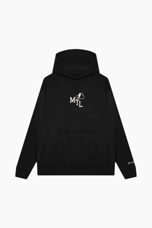 Montréal Expos Heavyweight Hoodie - Black sold by Peace-Collective