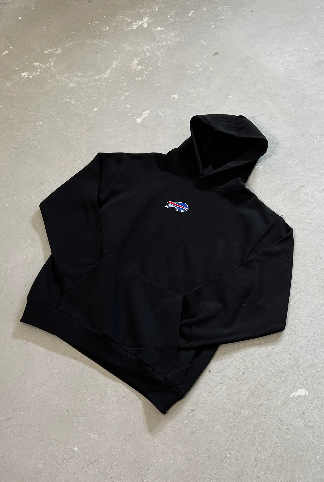 Buffalo Bills Logo Heavyweight Hoodie - Black sold by Peace-Collective product image thumbnail 4