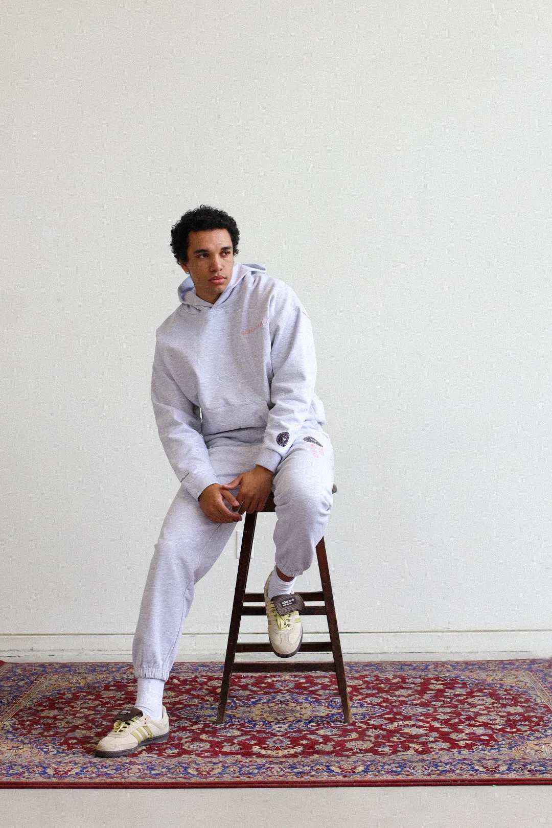 Inter Miami Essentials SuperHeavy™️ Hoodie - Ash sold by Peace-Collective product image thumbnail 4