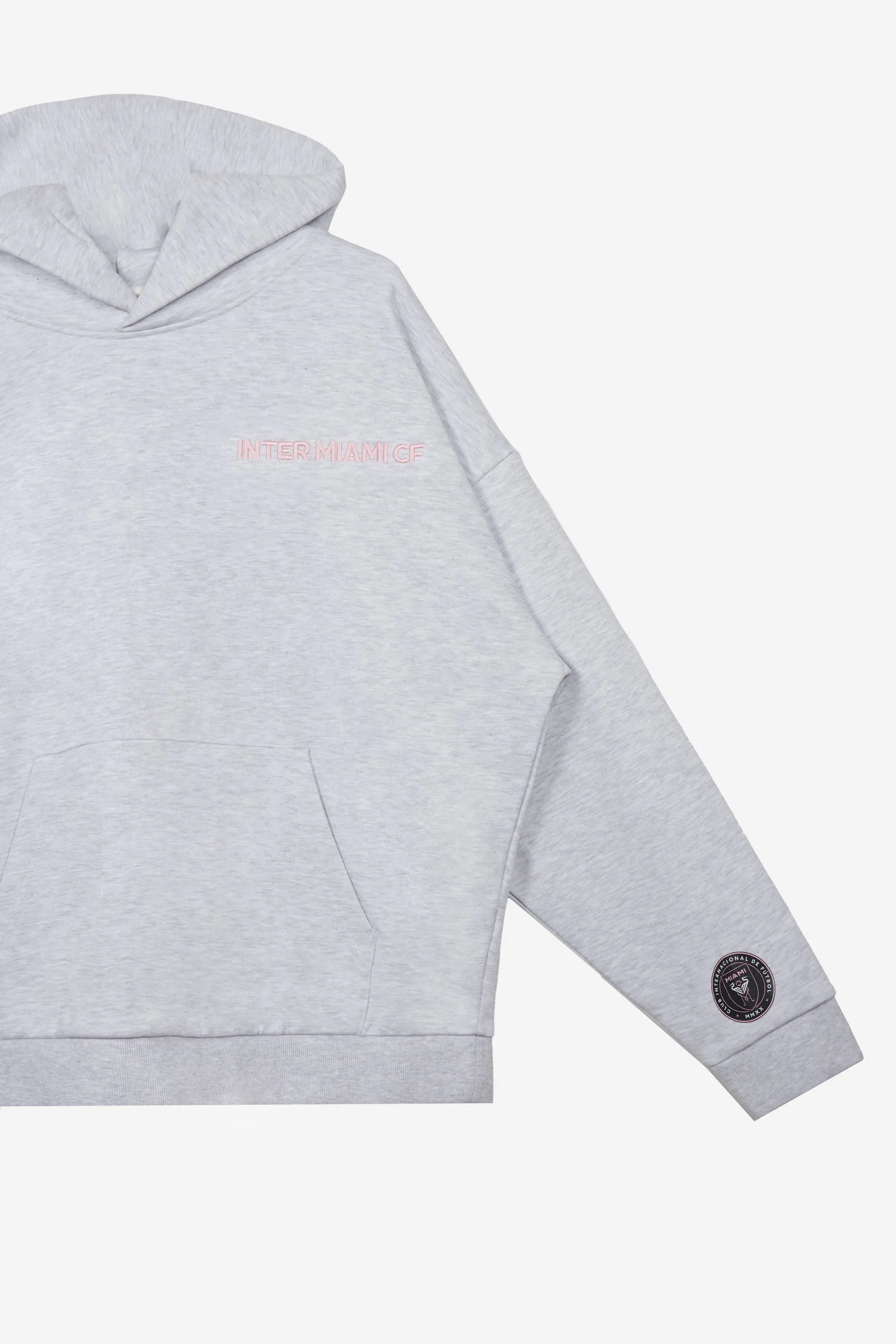 Inter Miami Essentials SuperHeavy™️ Hoodie - Ash sold by Peace-Collective product image thumbnail 2