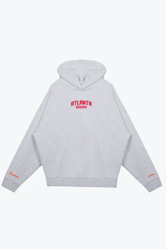 Atlanta Dream Essentials Heavyweight Hoodie - Ash sold by Peace-Collective