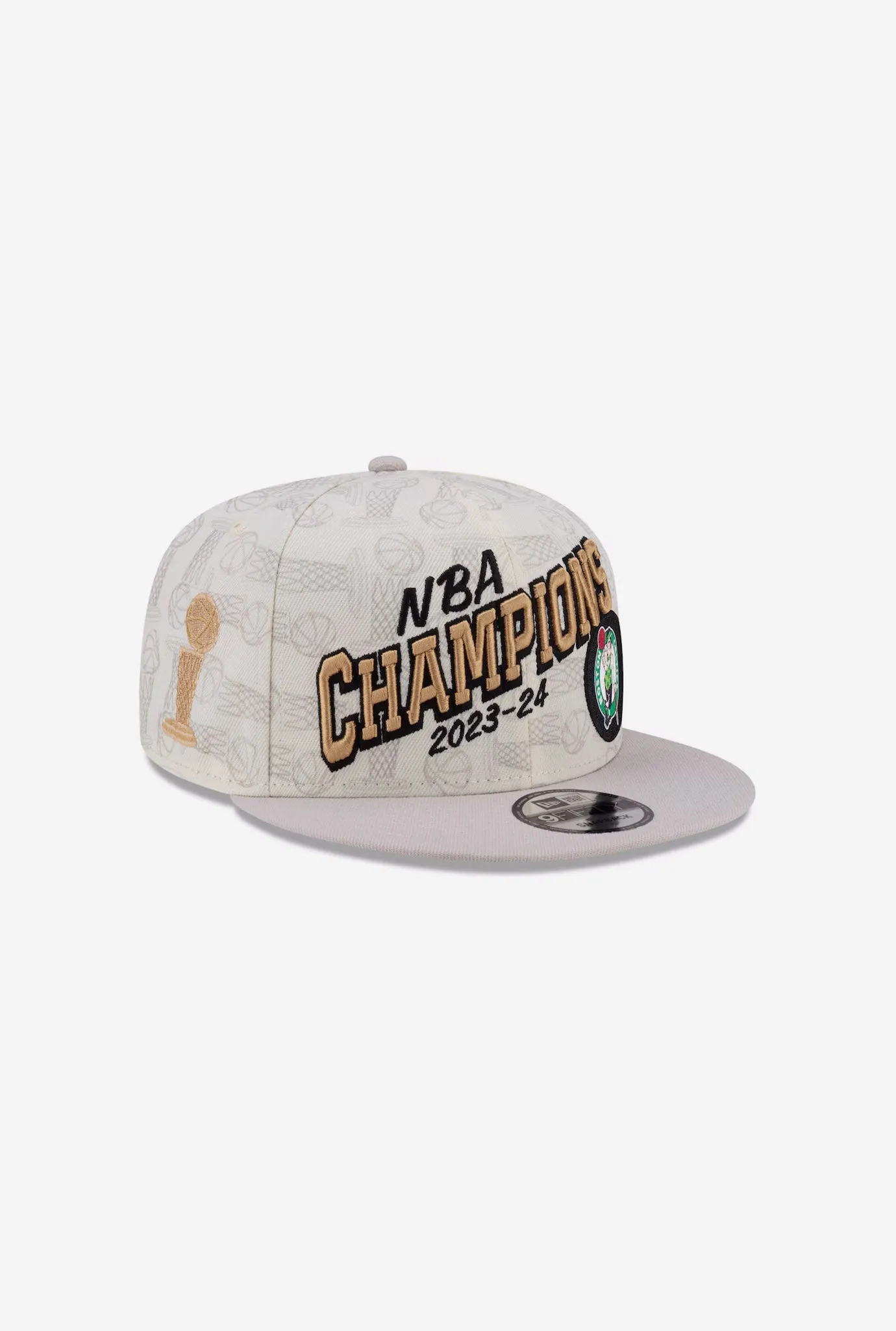 Boston Celtics 2024 NBA Champions 9FIFTY Snapback - Cream sold by Peace-Collective product image thumbnail 3
