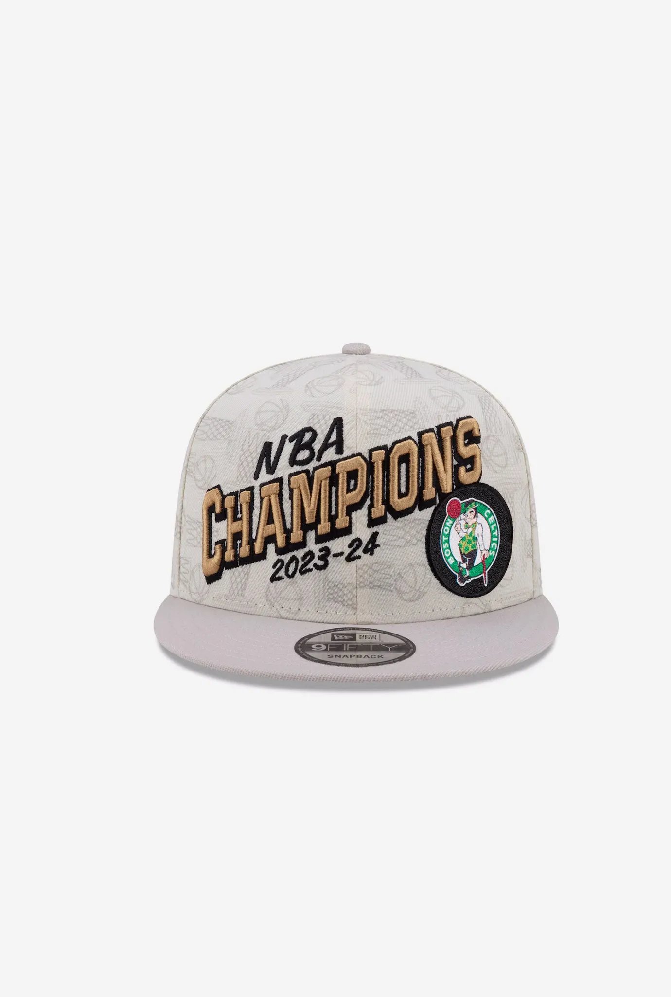 Boston Celtics 2024 NBA Champions 9FIFTY Snapback - Cream sold by Peace-Collective