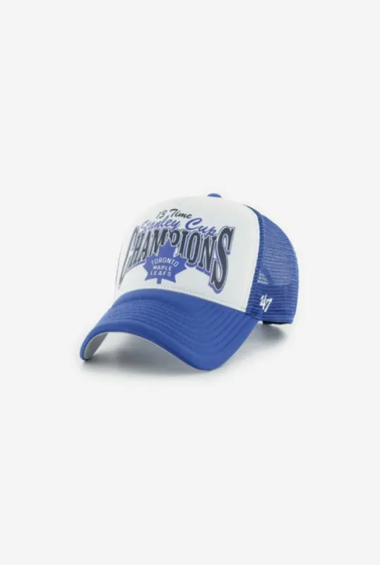 Toronto Maple Leafs Foam Champ Offside Hat sold by Peace-Collective