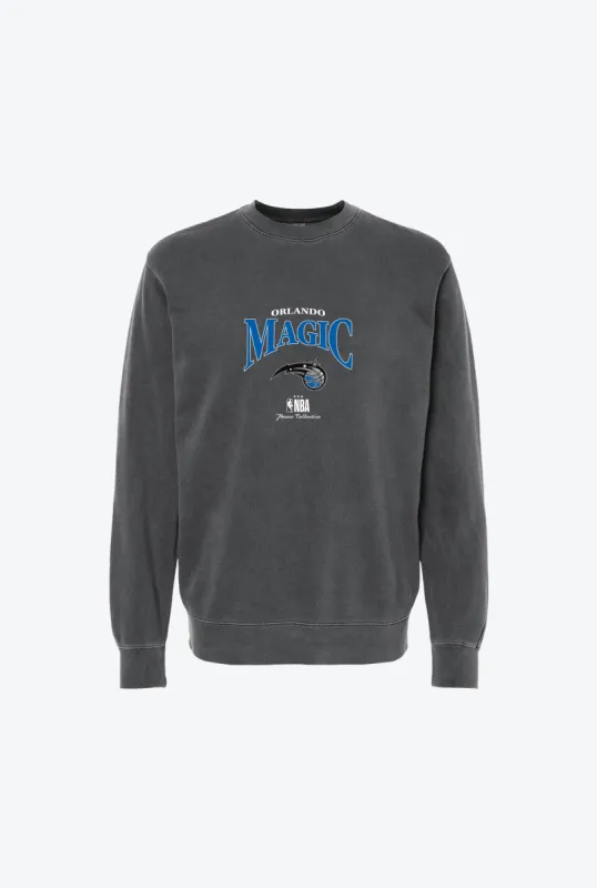Orlando Magic Vintage Embroidered Crewneck - Black sold by Peace-Collective