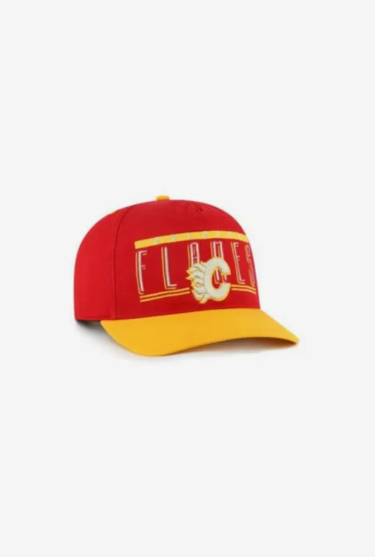 Calgary Flames Double Header Baseline Hitch Hat sold by Peace-Collective