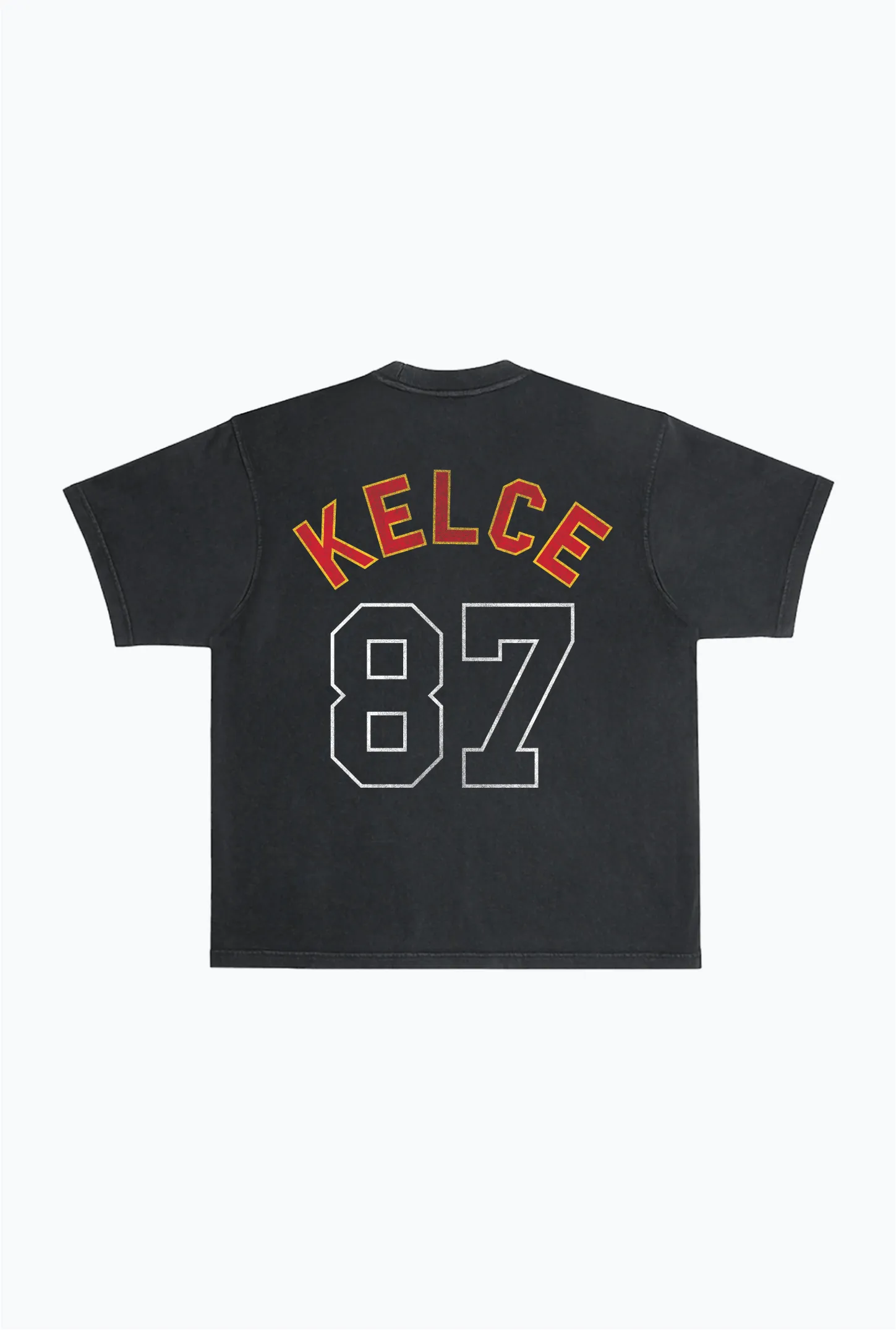 Travis Kelce Garment Dyed Heavyweight T-Shirt - Black sold by Peace-Collective product image thumbnail 2
