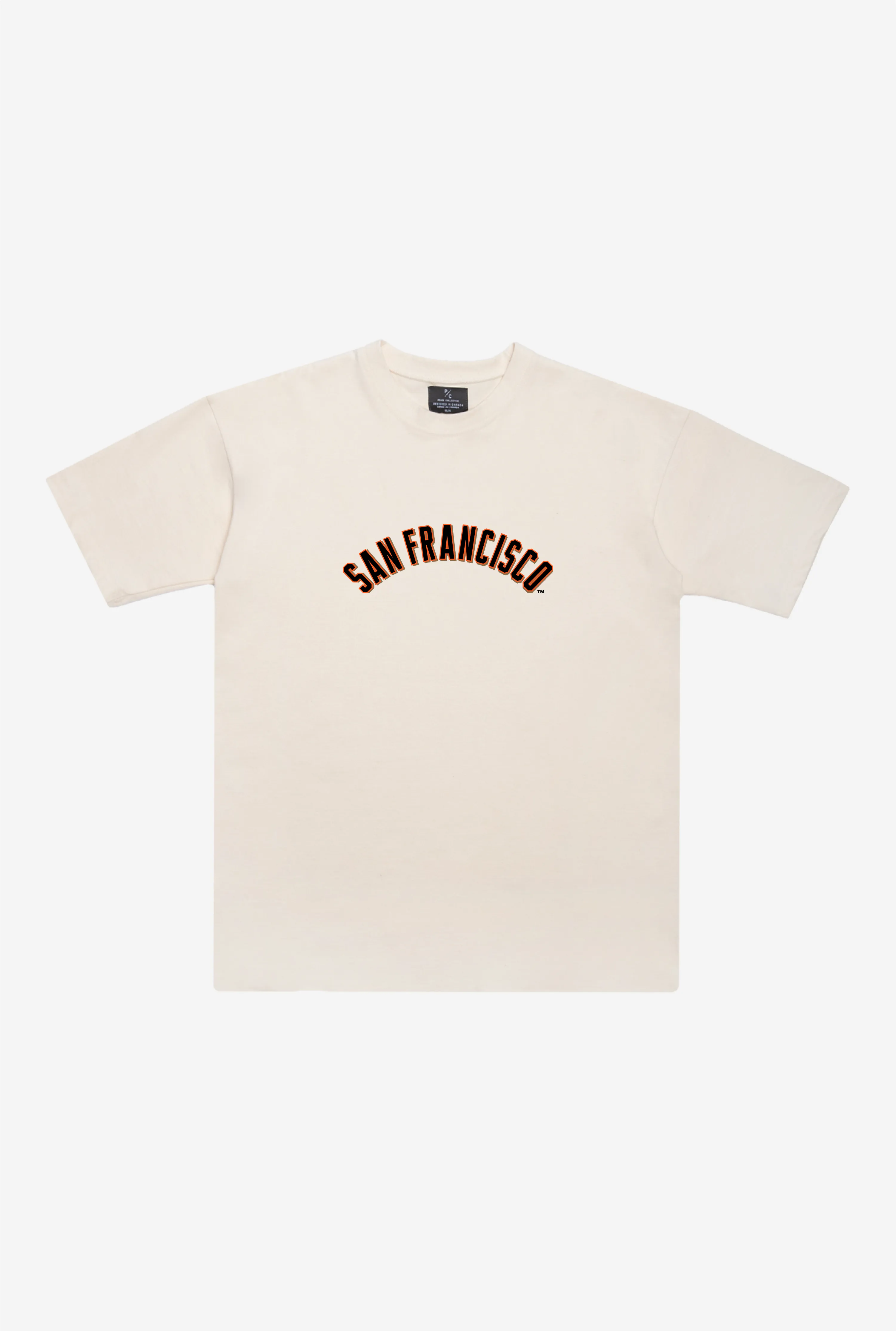 San Francisco Giants Heavyweight T-Shirt - Natural sold by Peace-Collective