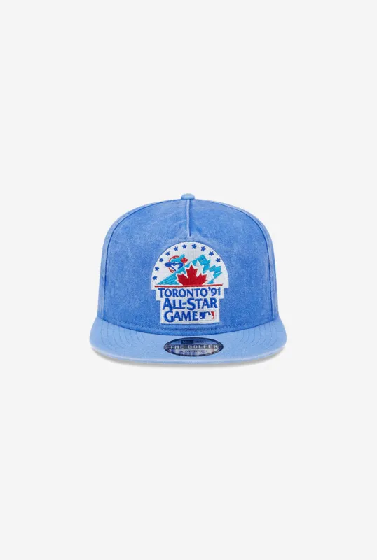 Toronto Blue Jays All Star Game '91 Golfer Snapback - Powder Blue sold by Peace-Collective